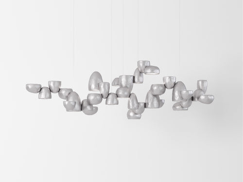 GIOPATO & COOMBES SCARABEI CHANDELIER LINEAR 155 W59.2" x D16.4" x H18"
