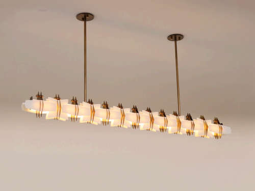 LOST PROFILE COVENANT LINEAR 1300 PENDANT L52" x W3.3" x H5.7"