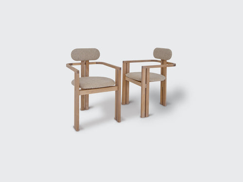 ATRA SIMPLON CHAIR D18.7" x W21.2" x H33.3"