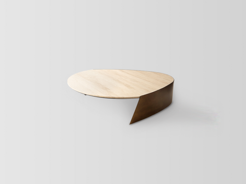 ATRA TEARDROP COFFEE TABLE L47.2" X W47.2" X H13.7"