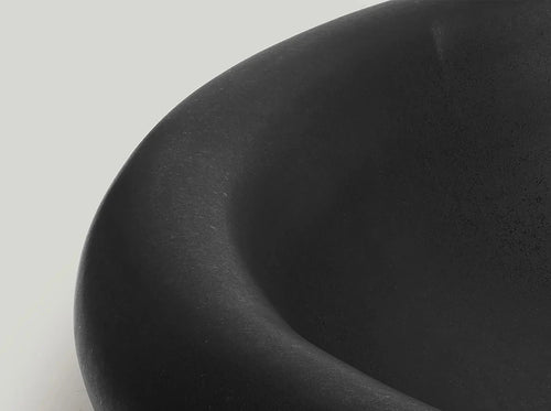 FAYE TOOGOOD DOUGH BOWL / CHARCOAL Ø13" x H3.25"