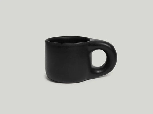 FAYE TOOGOOD DOUGH MUG / CHARCOAL L5.5" x W3.5" x H3"