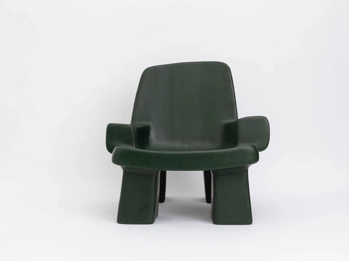 FAYE TOOGOOD FUDGE CHAIR MALACHITE W35” x D30” x H35” x SH16.5"