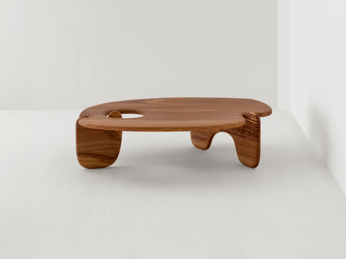 FAYE TOOGOOD PALETTE COFFEE TABLE / LIMED OAK W39" x D20" x H15.3"