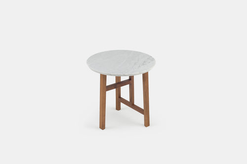 DE LA ESPADA NERI & HU TRIO SIDE TABLE / MARBLE Ø17.75" x H17.75"