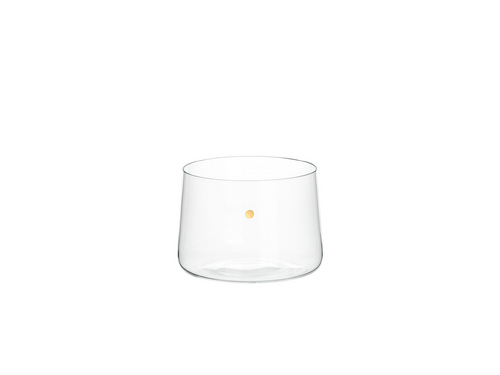 LOBMEYR WHISKEY TUMBLER WITH GOLDEN DOT Ø3” x H4”