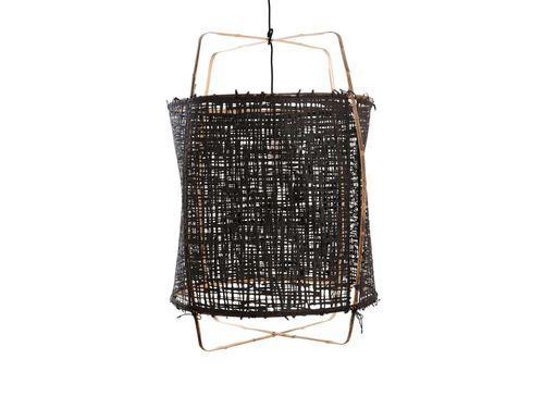 AY ILLUMINATE Z1 PAPER COVER PENDANT / BLACK Ø26.5 H37.75”