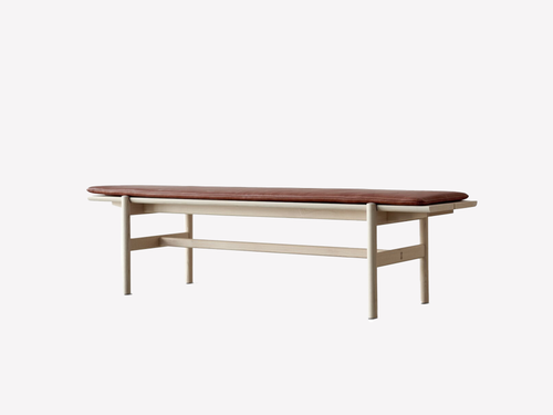 GEMLA LAVE BENCH / UPHOLSTERED W70.9" x D19.3" x SH17.7"