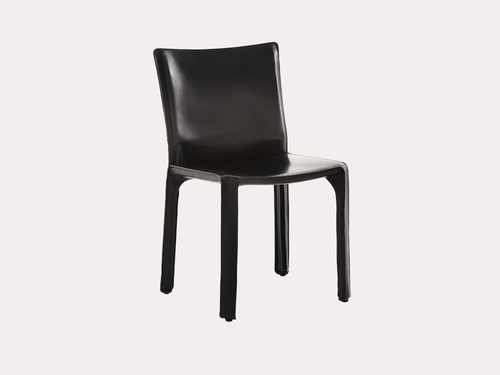 CASSINIA MARIO BELLINI CAB CHAIR 412 / BLACK