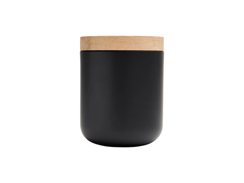 WHEN OBJECTS WORK VINCENT VAN DUYSEN CANISTER / BLACK 6" x 6"