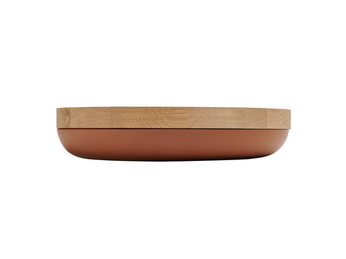 WHEN OBJECTS WORK VINCENT VAN DUYSEN LOW BOWL / MOCCA Ø12" x H2"
