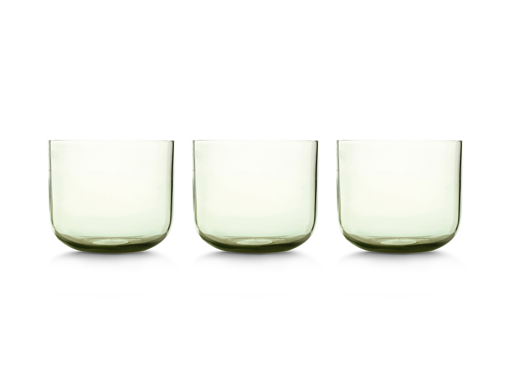WATER GLASSES / SMOKE set of 6