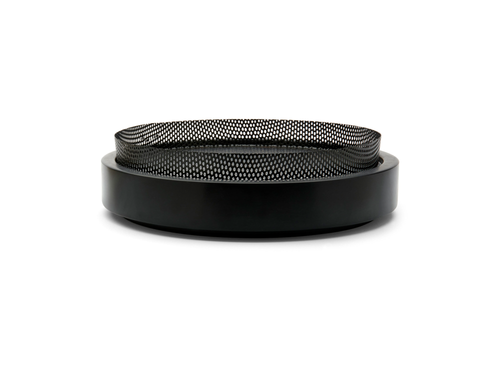 WHEN OBJECTS WORK NICOLAS SCHUYBROEK BOWL / BLACK MARBLE Ø15.25” x H4.25”