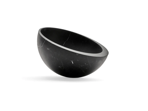 WHEN OBJECTS WORK JOHN PAWSON BOWL / BLACK MARBLE Ø13.65"