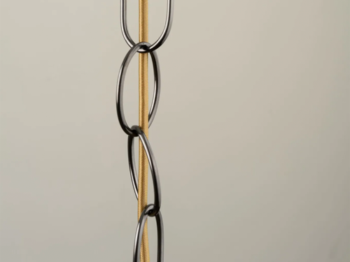 ISABEL MONCADA MARATUS HORSEHAIR CHANDELIER H38.5" x Ø45"