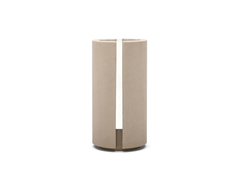WHEN OBJECTS WORK JOHN PAWSON VASE / LIMESTONE Ø5.9" x H11.8"