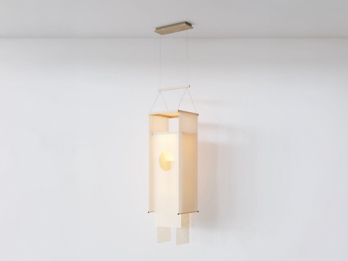 LADIES & GENTLEMEN VEIL PENDANT / TALL H68.5” x D15" x W14.5"