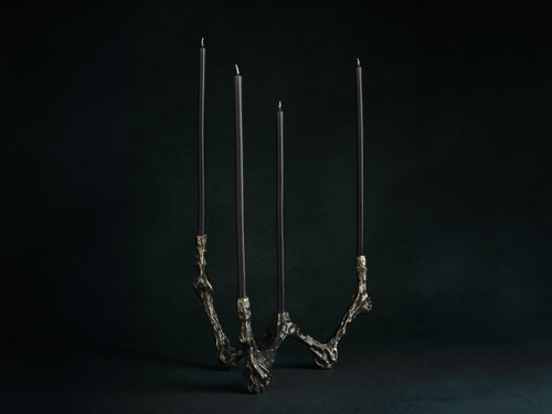 WILLIAM GUILLON VANITÉ n.22 CANDLE HOLDER W10.2" x H7.8"