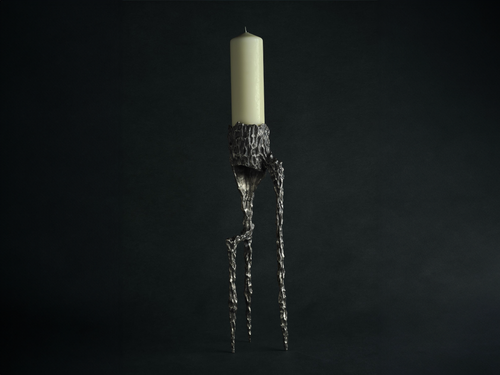 WILLIAM GUILLON VANITÉ n.33 CANDLE HOLDER Ø6.6" x H26"