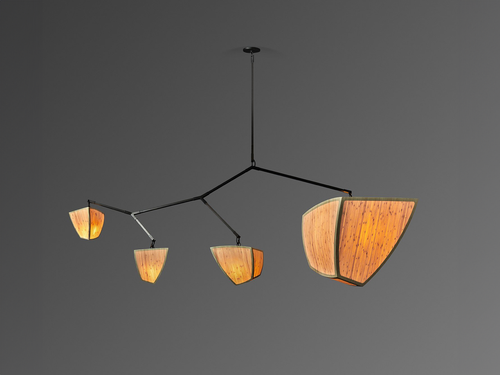 ANDREA CLAIRE STUDIO BAMBOO CONSTANTIN 4 ABCG MOBILE H28” x L72” x W24”