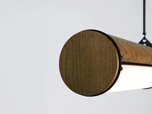 ROLL & HILL WOODY ENDLESS STRAIGHT PENDANT / 5 Ø6" x L91"