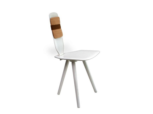 DANTE Goods And Bads BAVARESK  CHAIR LACQUERED / WHITE