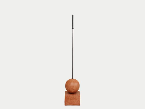 ROOMS STUDIO TERRACOTTA CANDLE HOLDER