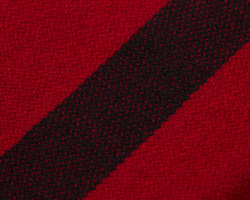 OTHERWAYS RED YAK THROW L78" x W58.5"