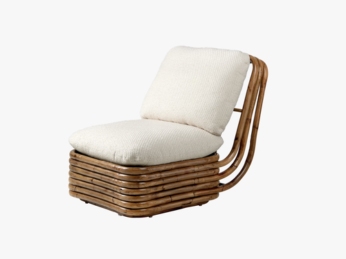 GUBI BOHEMIAN 72 LOUNGE CHAIR L41.4" x D27.6" x W35.4" x SH16.9"