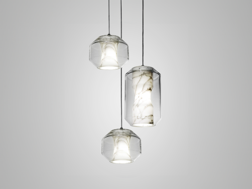LEE BROOM CHAMBER CHANDELIER / 3 PIECE
