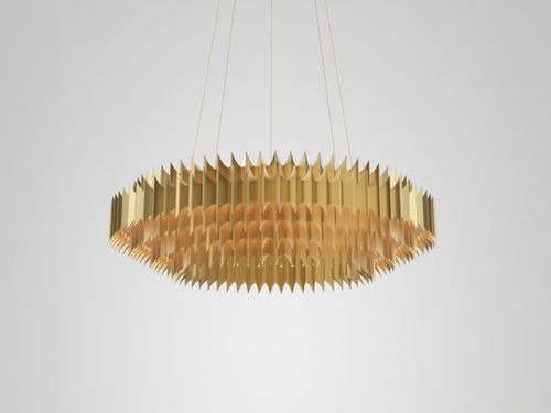 LEE BROOM KING CHANDELIER / EXTRA LARGE Ø47.5" x H13.5"