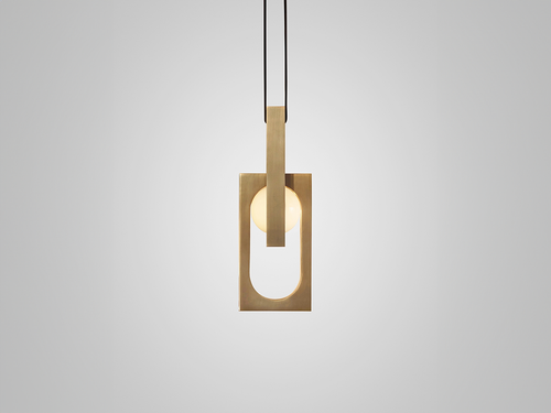 LEE BROOM MYTHOS DUO PENDANT H17" x W6.5" x D6.5"