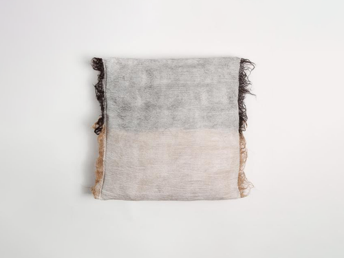MADDA STUDIO NUNO PILLOW CARAMEL/COFFEE 20" X 20" **