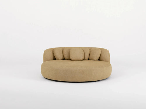 PIERRE AUGUSTIN ROSE DIVAN 190 L75" x D81" x H30"