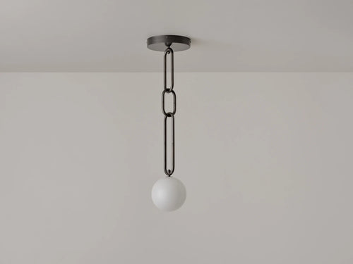 VOLKER HAUG STUDIO CHAIN CHAIN CHAIN PENDANT Ø7.9" x H29.5"