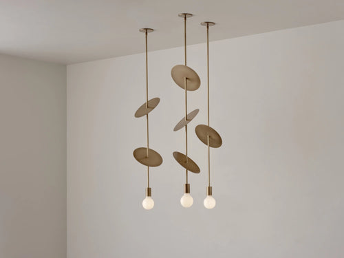 VOLKER HAUG STUDIO FLIPSIDE DOUBLE PENDANT Ø9.8"