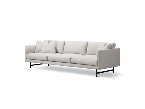 FREDERICIA HUGO PASSOS CALMO 80 3-SEATER SOFA L98.43" x D35.43" x H29.72" SH 16.14"