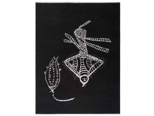 CC TAPIS CHARLOTTE PERRIAND GRAFFITI RUG 7'5" x 9'8"