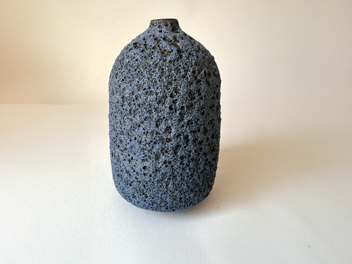 HEATHER ROSENMAN LAVA VASE / BLUMOSS W3.75" x H6"