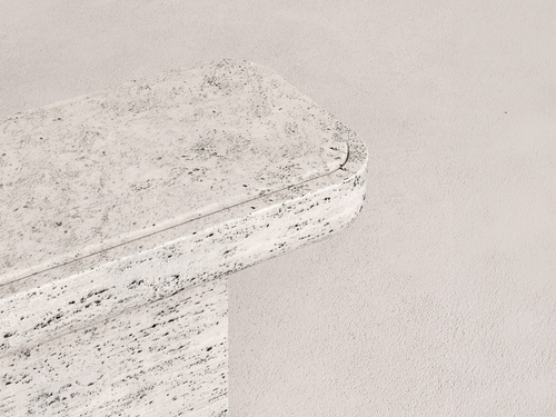 KERSTENS MONO CONSOLE STONE / STRATUM 1600 W62.9" x D16.5" x H31.4"