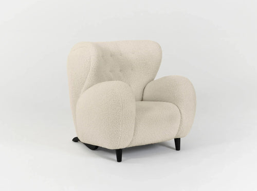 PIERRE AUGUSTIN ROSE MINOTAURE ARMCHAIR L35.4″ x W41.3” x H38.5” x SH17.7"