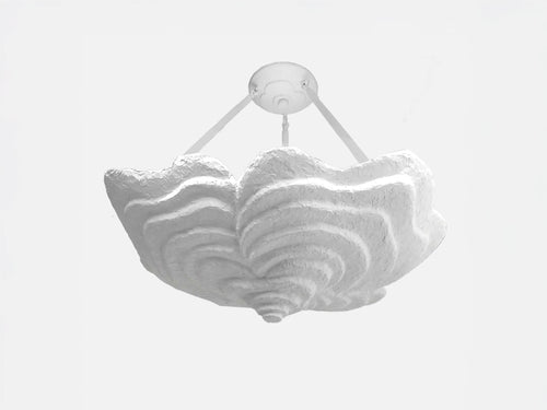MARTIN HUXFORD ROSA PLASTER CHANDELIER H6" x Ø35.5"