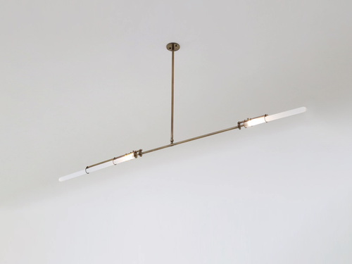 LOST PROFILE PYRE 1 PENDANT L72.6" x H29.5" x W1