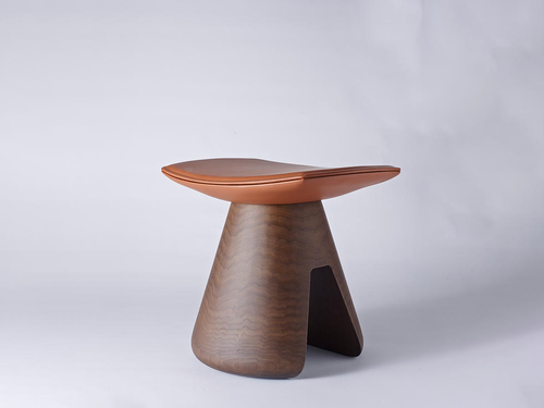 COLLECTION PARTICULIÈRE FOU STOOL L19.3 x W13.8" x H15.7"x SH15"