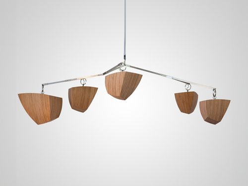 ANDREA CLAIRE STUDIO BAMBOO CASSIOPEIA 5 2ABCD MOBILE H22” x L66” x W34”