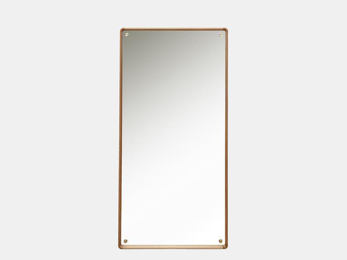 KBH LARGE FRAME MIRROR OAK W35 x H75"