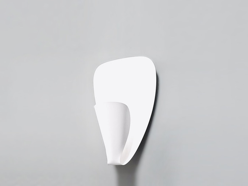 LIGNES DE DEMARCATION MICHEL BUFFET B206 WALL SCONCE WHITE H13.5” x W9.5”