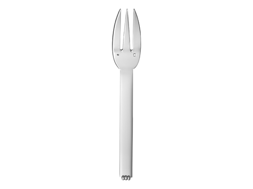 PUIFORCAT DEAUVILLE STERLING SILVER SALAD FORK 6.7"