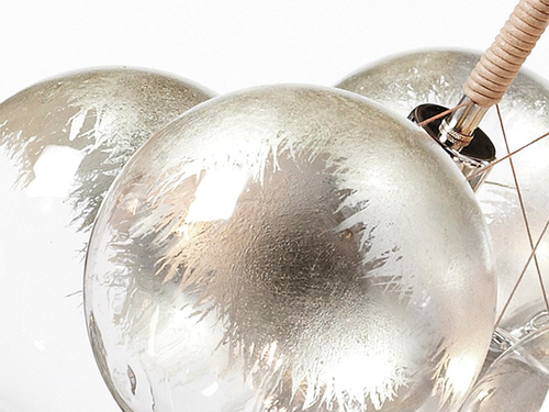 PELLE  BUBBLE CHANDELIER / X-LARGE PAINTED H25" x Ø26"