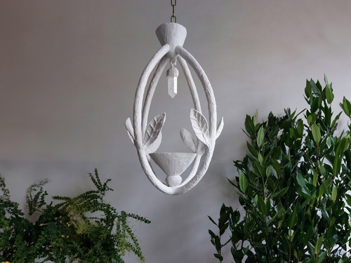 MARTIN HUXFORD AMBERLEY LANTERN PENDANT Ø13" x H23"